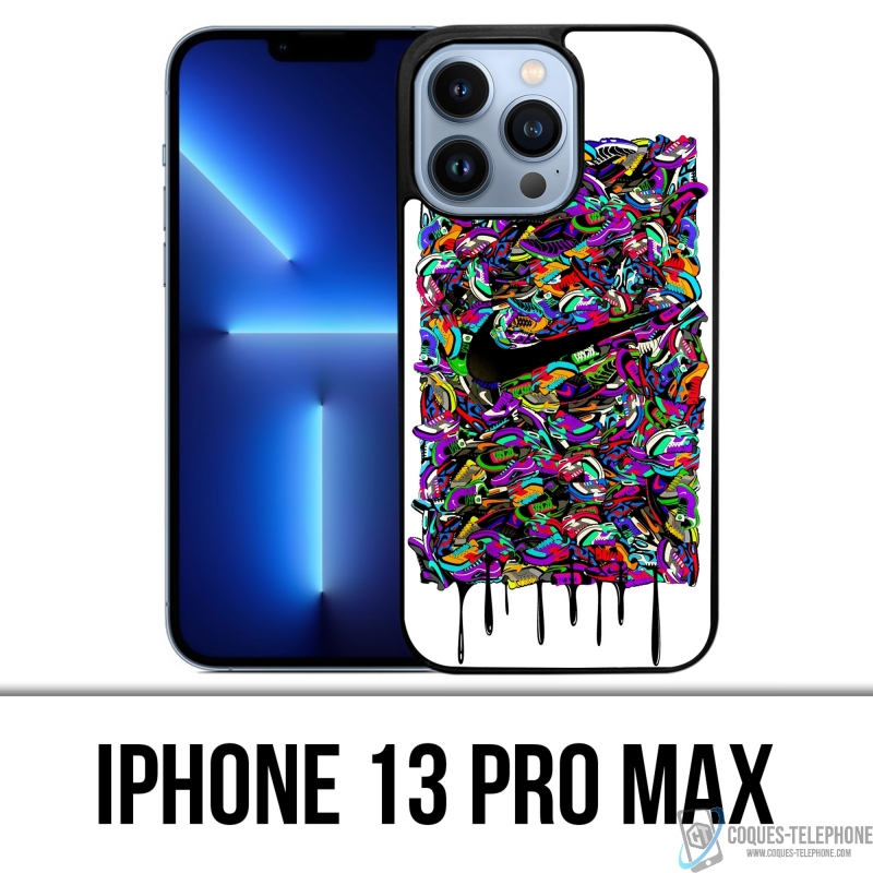 Funda para iPhone 13 Pro Max - Nike Sneakers Art