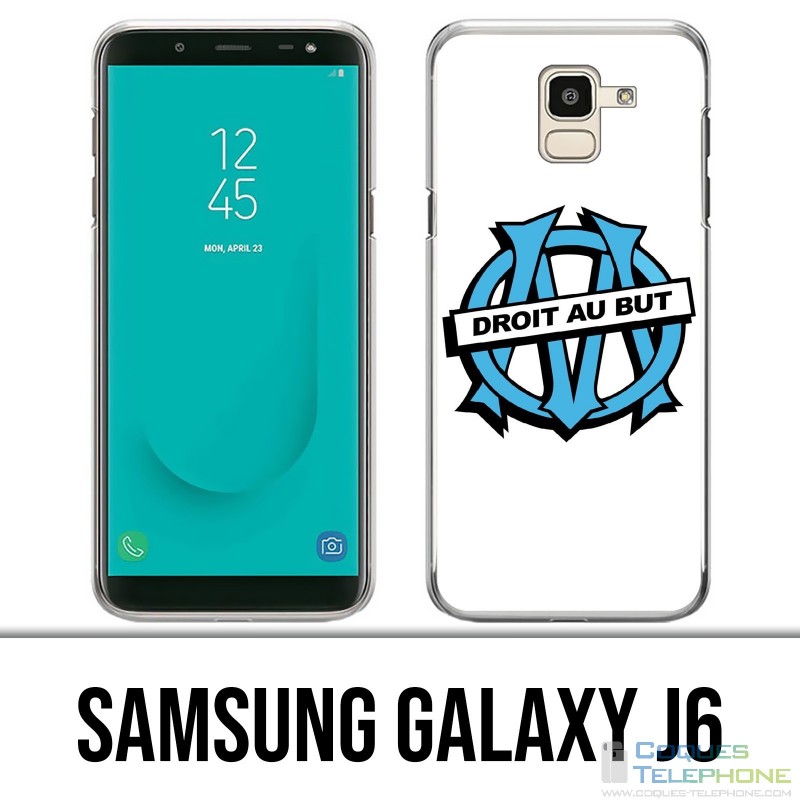 Samsung Galaxy J6 Hülle - Logo von Marseille direkt zum Ziel