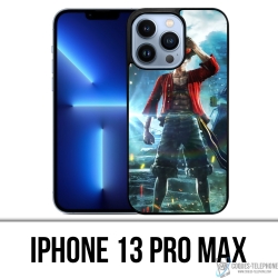 Cover iPhone 13 Pro Max - One Piece Rufy Jump Force