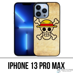 Coque iPhone 13 Pro Max - One Piece Vintage Logo