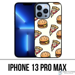 Coque iPhone 13 Pro Max - Pizza Burger