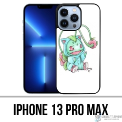 Custodia per iPhone 13 Pro Max - Pokémon Bulbasaur Baby