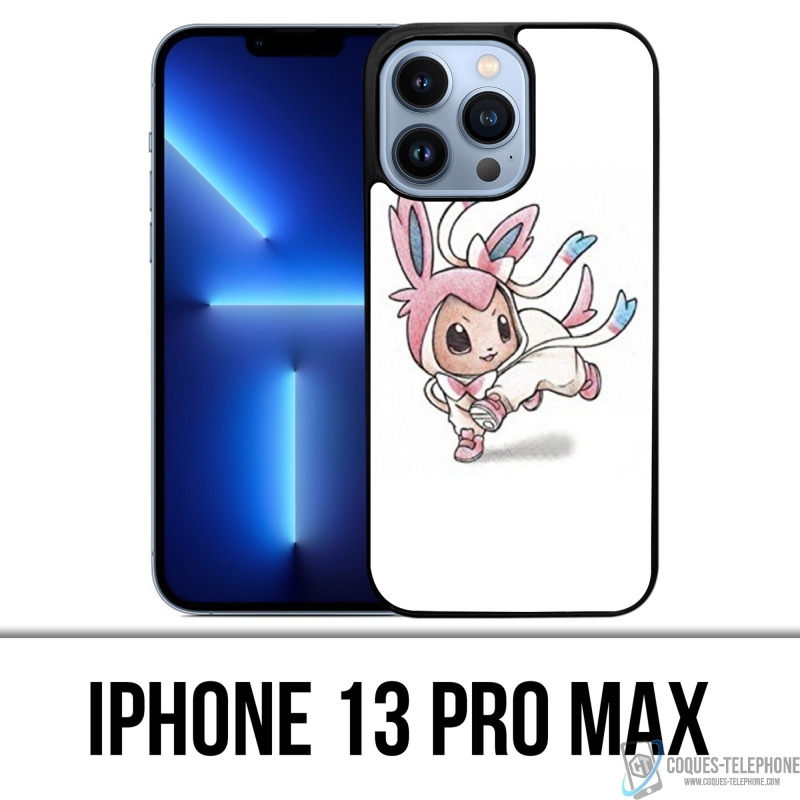 Coque iPhone 13 Pro Max - Pokémon Bébé Nymphali