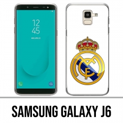 Coque Samsung Galaxy J6 - Logo Real Madrid