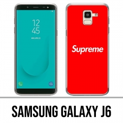 Samsung Galaxy J6 case - Supreme Logo