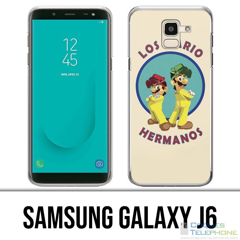 Funda Samsung Galaxy J6 - Los Mario Hermanos