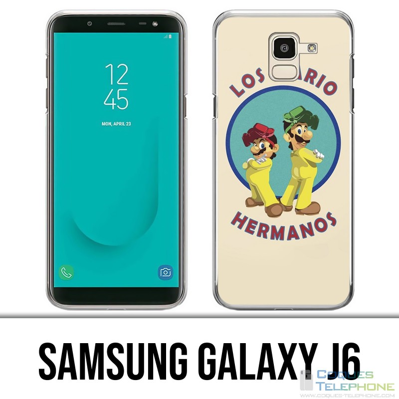 Samsung Galaxy J6 case - Los Mario Hermanos