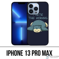 IPhone 13 Pro Max Case - Pokémon Relaxo Hate Morning