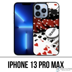 Coque iPhone 13 Pro Max - Poker Dealer