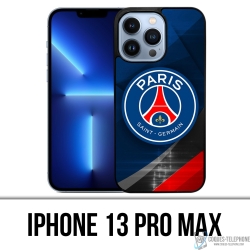 IPhone 13 Pro Max Case - Psg Logo Metall Chrom