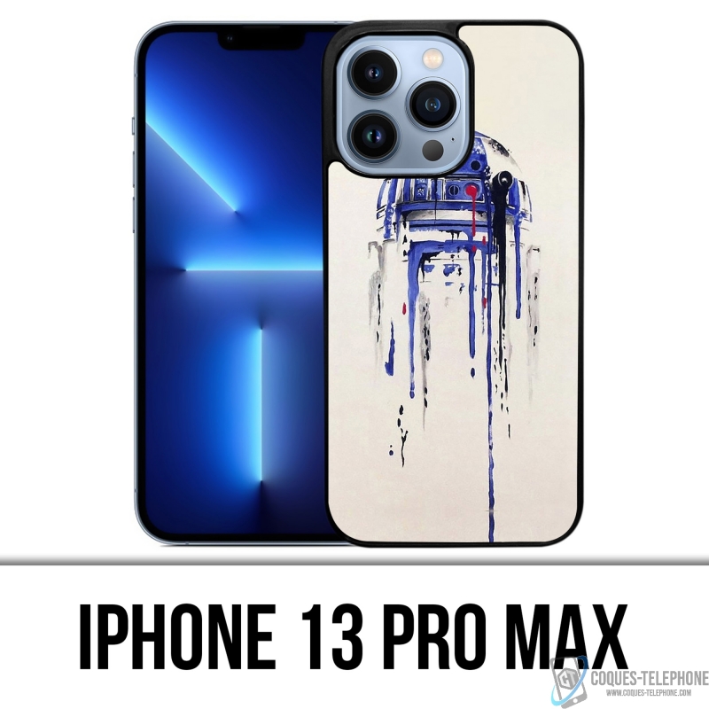Funda para iPhone 13 Pro Max - Pintura R2D2