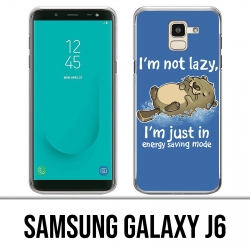 Samsung Galaxy J6 Case - Otter Not Lazy