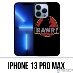 Coque iPhone 13 Pro Max - Rawr Jurassic Park