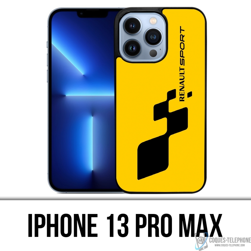 Coque iPhone 13 Pro Max - Renault Sport Jaune