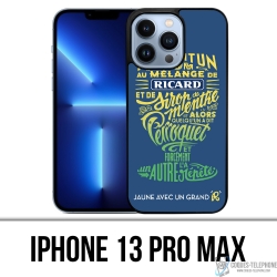 Coque iPhone 13 Pro Max - Ricard Perroquet