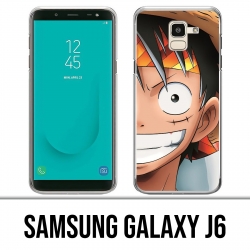 Carcasa Samsung Galaxy J6 - Luffy One Piece
