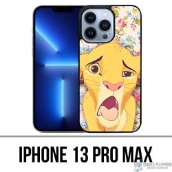 Coque iPhone 13 Pro Max - Roi Lion Simba Grimace