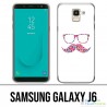 Samsung Galaxy J6 Case - Mustache Sunglasses