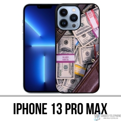Coque iPhone 13 Pro Max - Sac Dollars