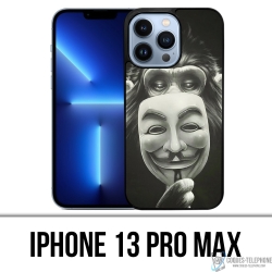 Coque iPhone 13 Pro Max - Singe Monkey Anonymous