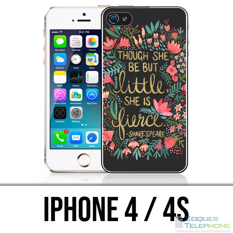 Funda iPhone 4 / 4S - Cita de Shakespeare