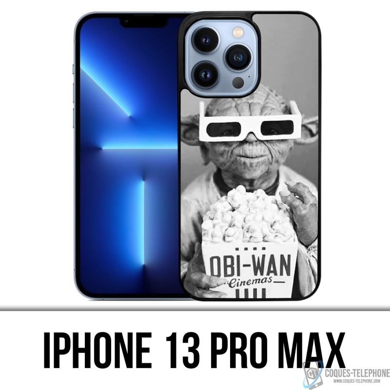 Cover iPhone 13 Pro Max - Star Wars Yoda Cinema
