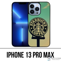 Custodia per iPhone 13 Pro Max - Vintage Starbucks