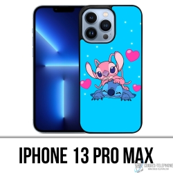 IPhone 13 Pro Max Case - Stitch Angel Love