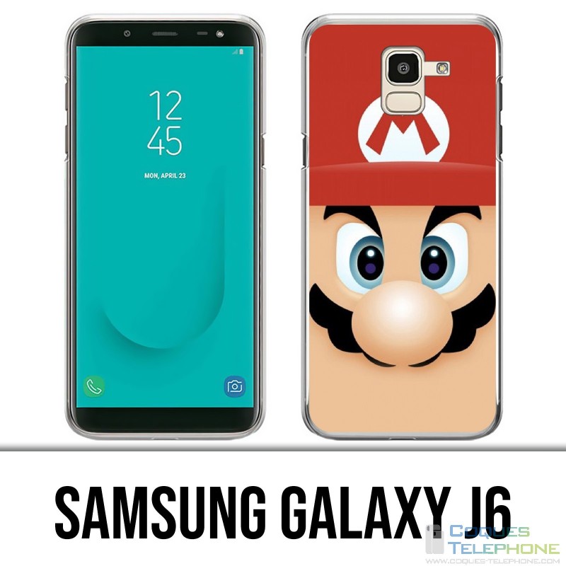 Samsung Galaxy J6 Hülle - Mario Face