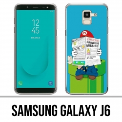 Samsung Galaxy J6 Hülle - Mario Humor
