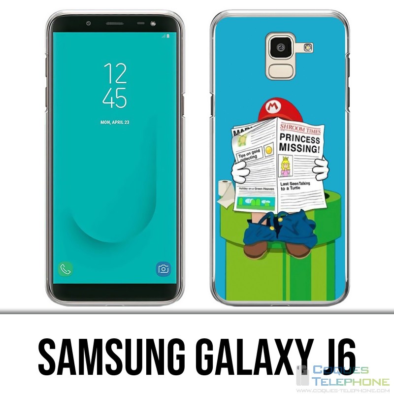 Samsung Galaxy J6 Hülle - Mario Humor