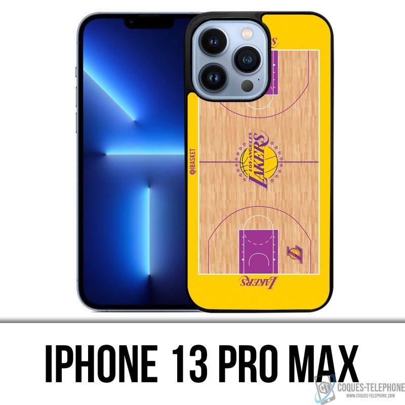 Cover iPhone 13 Pro Max - Besketball Lakers Nba Field