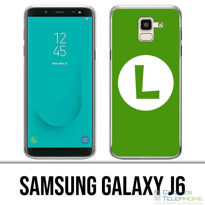 Funda Samsung Galaxy J6 - Mario Logo Luigi