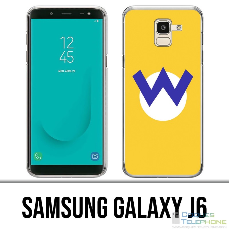 Samsung Galaxy J6 Case - Mario Wario Logo