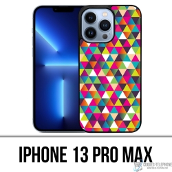 Funda para iPhone 13 Pro Max - Triángulo multicolor