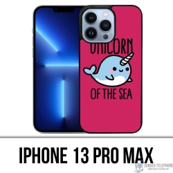 Funda para iPhone 13 Pro Max - Unicornio del mar