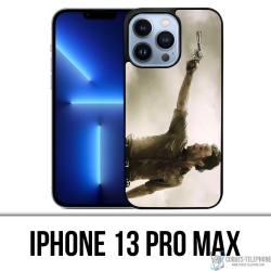 Coque iPhone 13 Pro Max - Walking Dead Gun