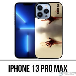 Coque iPhone 13 Pro Max - Walking Dead Mains