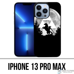Custodia IPhone 13 Pro Max - Zelda Moon Trifoce