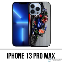 Coque iPhone 13 Pro Max - Quartararo Motogp Yamaha M1 Pilote