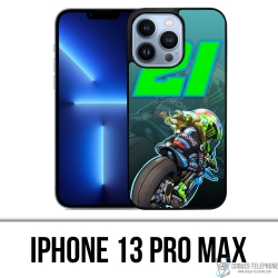 Coque iPhone 13 Pro Max - Morbidelli Petronas Cartoon