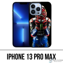 Coque iPhone 13 Pro Max - Quartararo Motogp Yamaha M1 Concentration