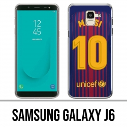 Funda Samsung Galaxy J6 - Messi Barcelona 10