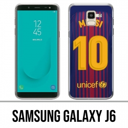 Samsung Galaxy J6 case - Messi Barcelona 10