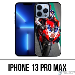 Coque iPhone 13 Pro Max - Zarco Motogp Ducati Pramac Pilote