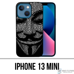 Coque iPhone 13 Mini - Anonymous
