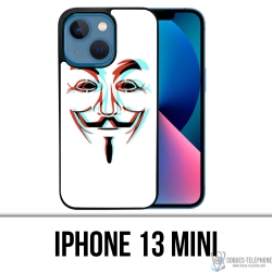 Coque iPhone 13 Mini - Anonymous 3D