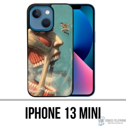 Cover iPhone 13 Mini - Attack On Titan Art