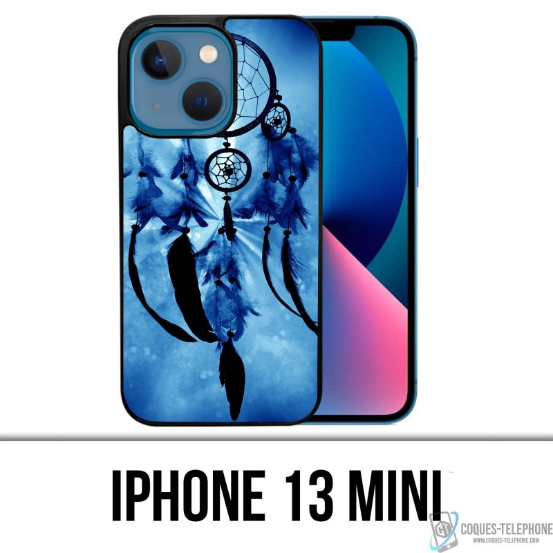 Funda para iPhone 13 Mini - Atrapasueños Azul