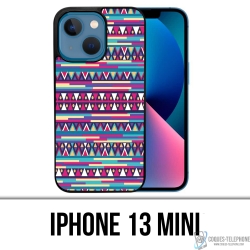 IPhone 13 Mini Case - Pink Aztec
